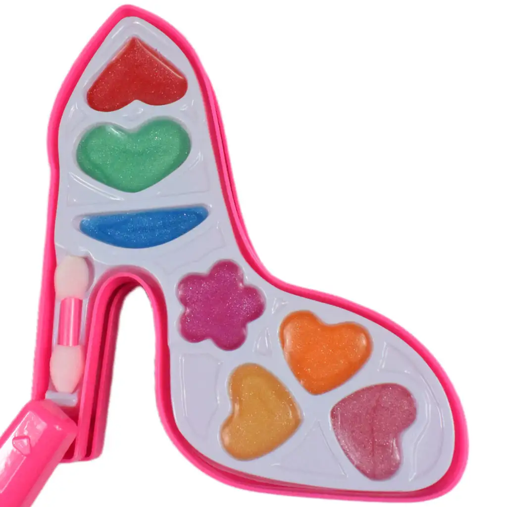 imagen de Set de Maquillaje: Paleta de maquillaje de dos niveles en forma de tacón alto 4