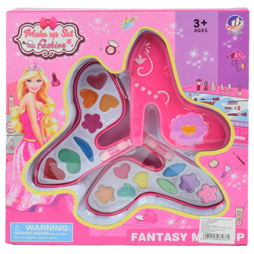 imagen de Set de Maquillaje: Paleta de maquillaje de dos niveles en forma de tacón alto 6