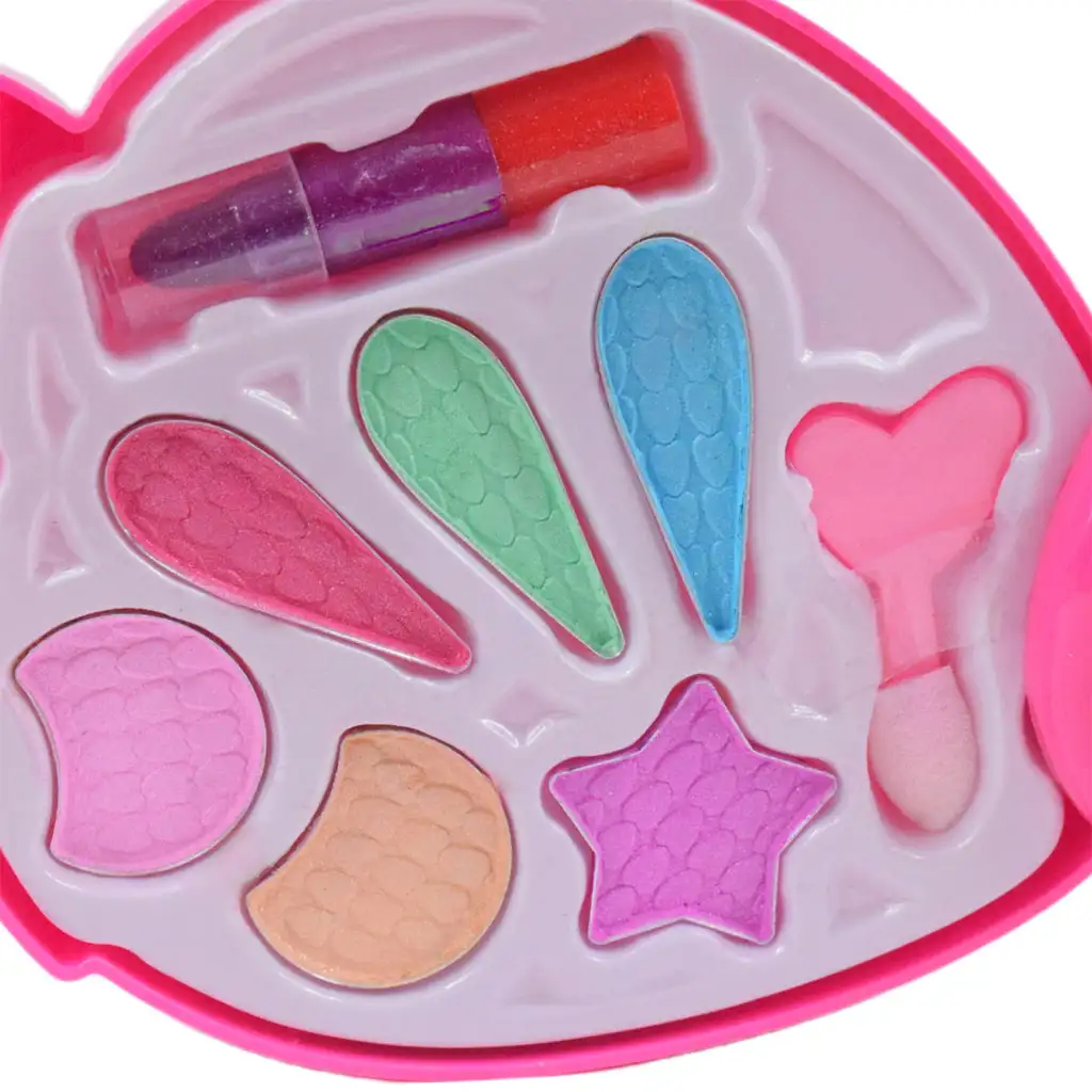 imagen de Set de Maquillaje: Paleta de maquillaje de fresa con lápiz labial 3