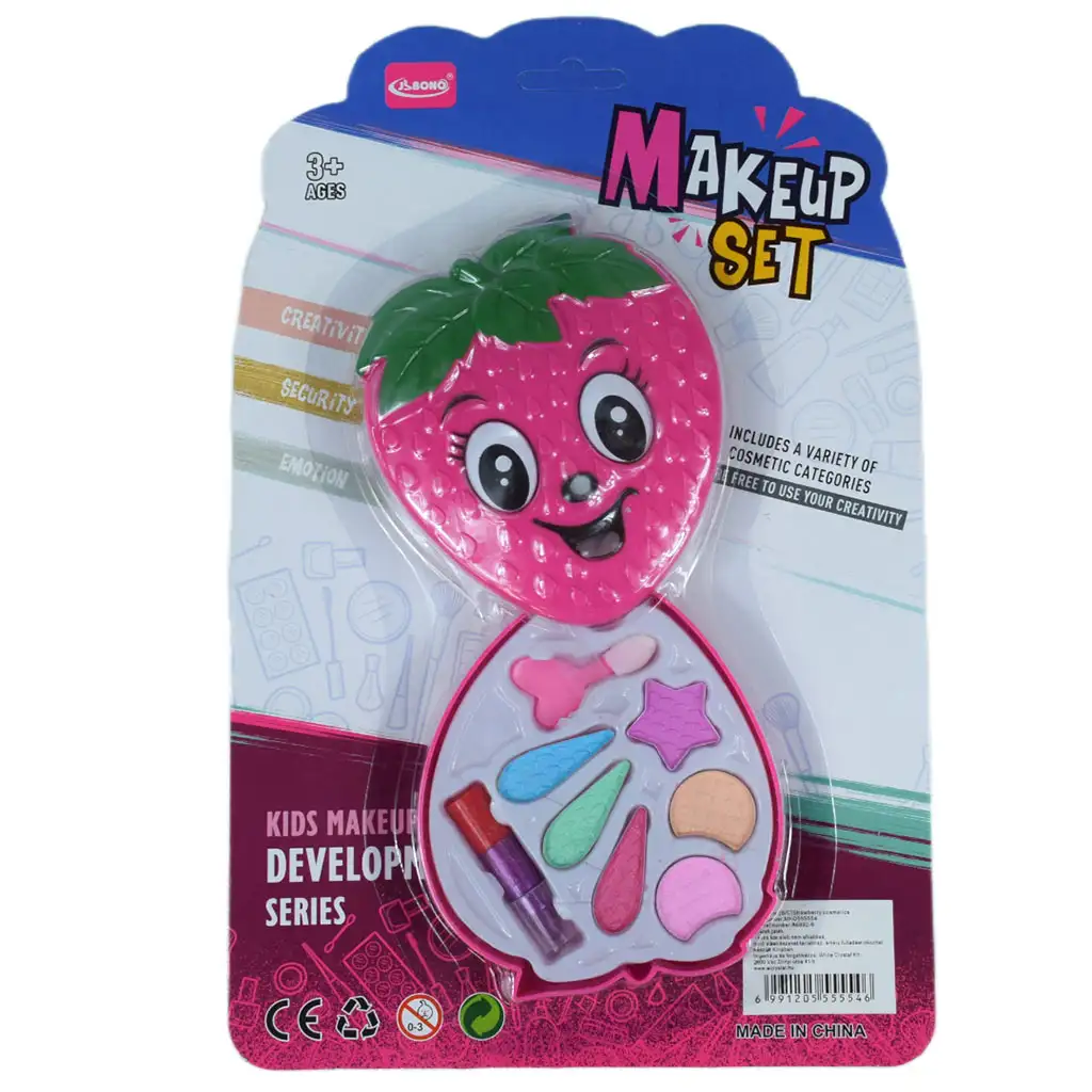 imagen de Set de Maquillaje: Paleta de maquillaje de fresa con lápiz labial 4