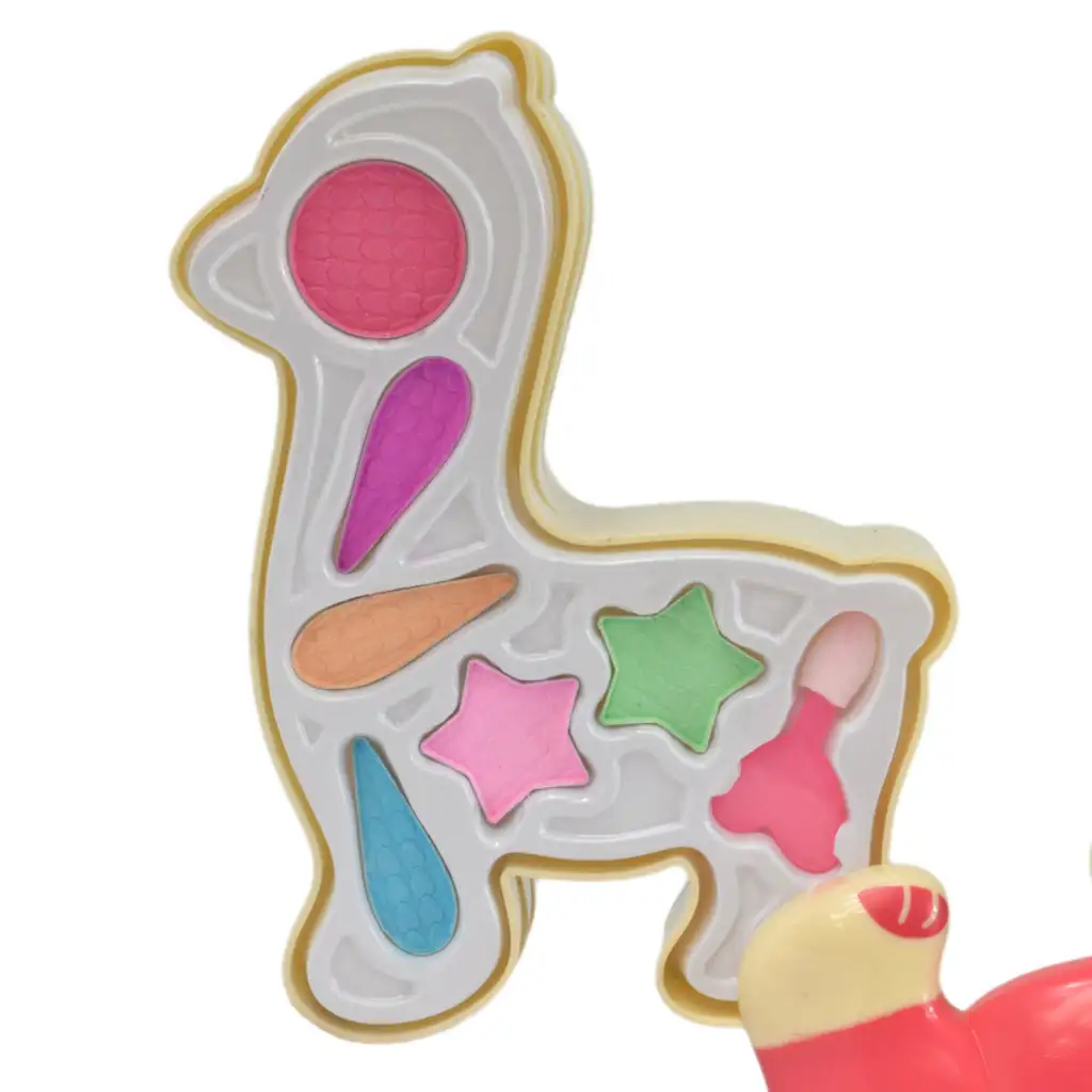 imagen de Set de Maquillaje: Paleta de Maquillaje de Tres Niveles en Forma de Llama 3