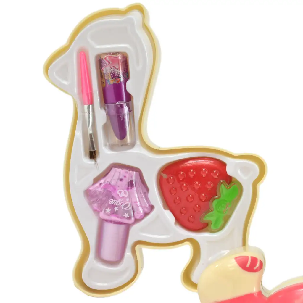 imagen de Set de Maquillaje: Paleta de Maquillaje de Tres Niveles en Forma de Llama 5