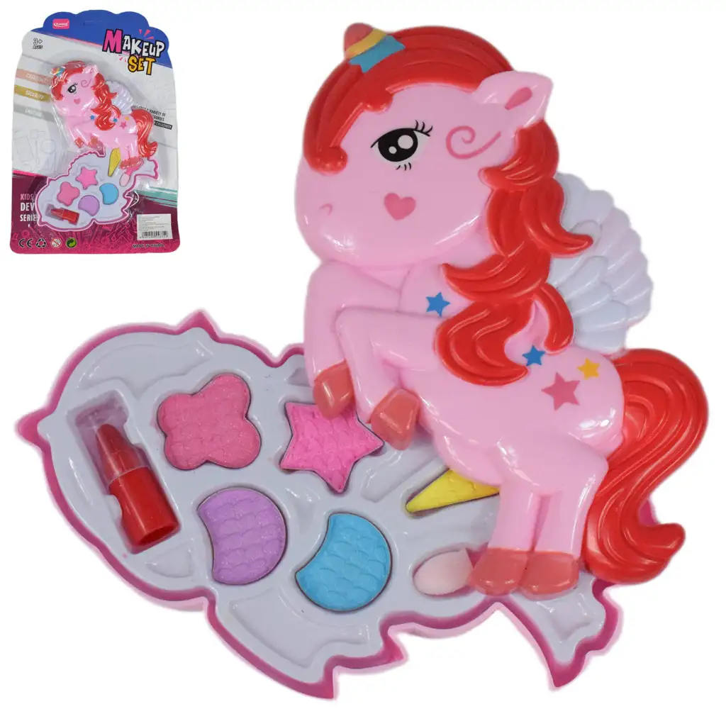 imagen de Set de Maquillaje: Paleta de Maquillaje de Unicornio con Barra de Labios 1