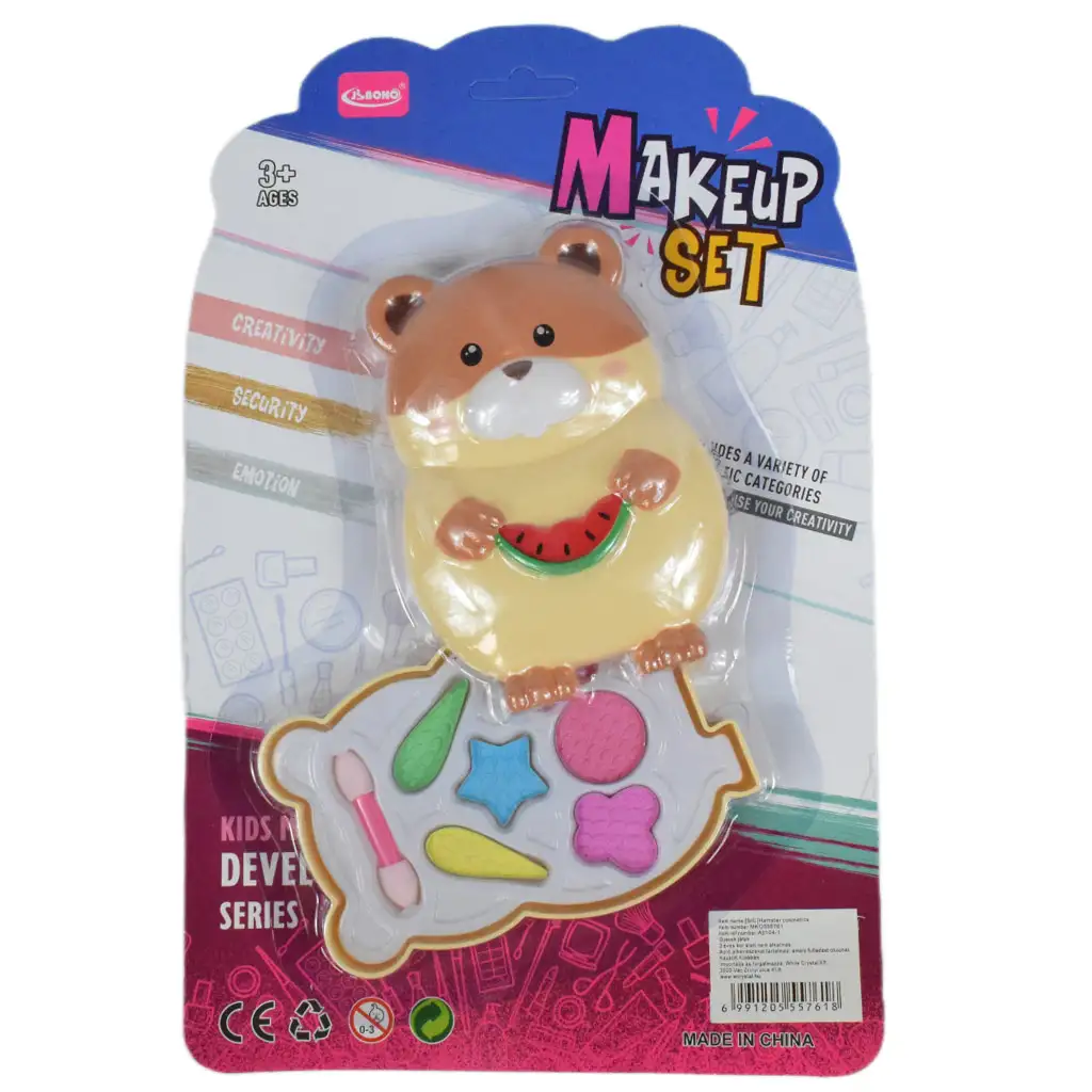 imagen de Set de Maquillaje: Paleta de Maquillaje en Forma de Hámster con Pincel 5