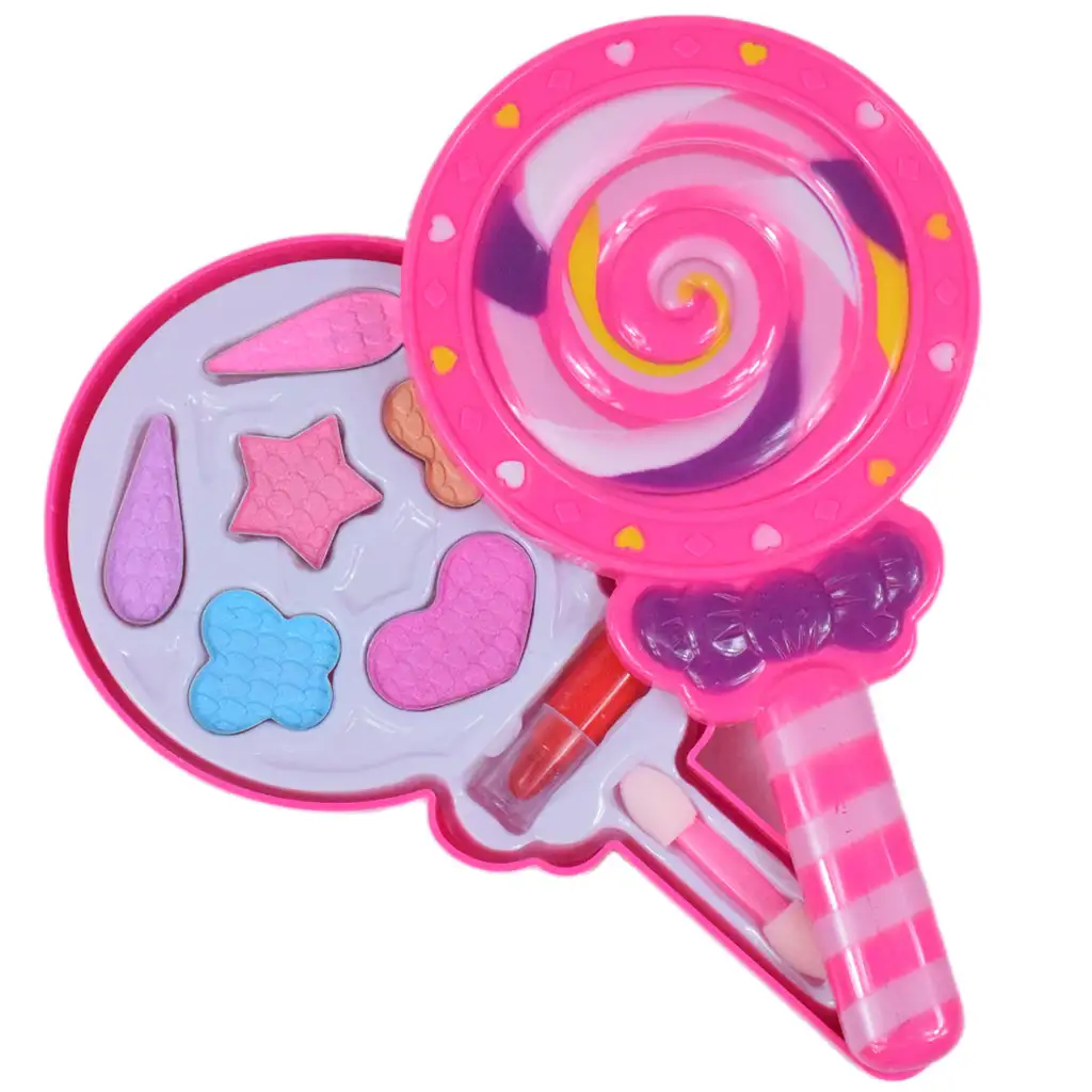 imagen de Set de Maquillaje: Paleta de Maquillaje en Forma de Piruleta con Barra de Labios 2