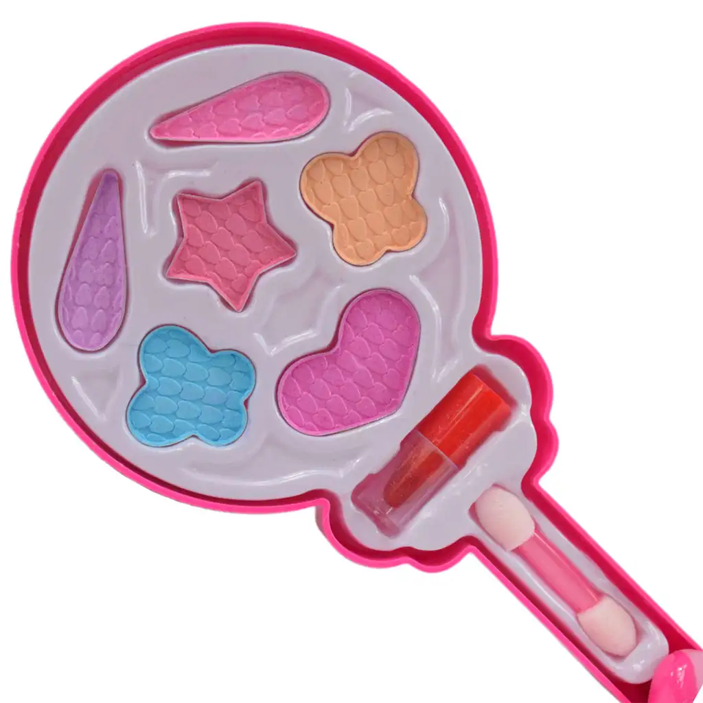imagen de Set de Maquillaje: Paleta de Maquillaje en Forma de Piruleta con Barra de Labios 4