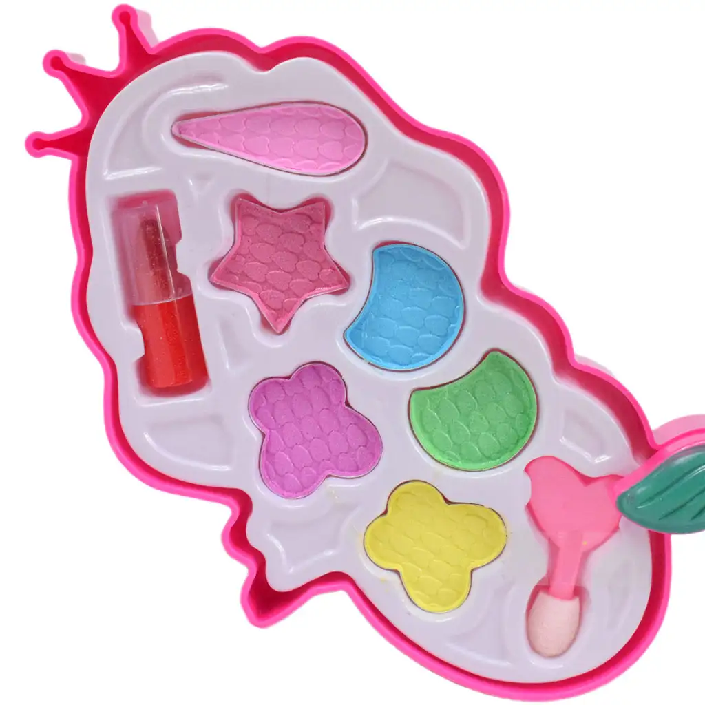 imagen de Set de Maquillaje: Paleta de Maquillaje en Forma de Sirena con Pintalabios 3
