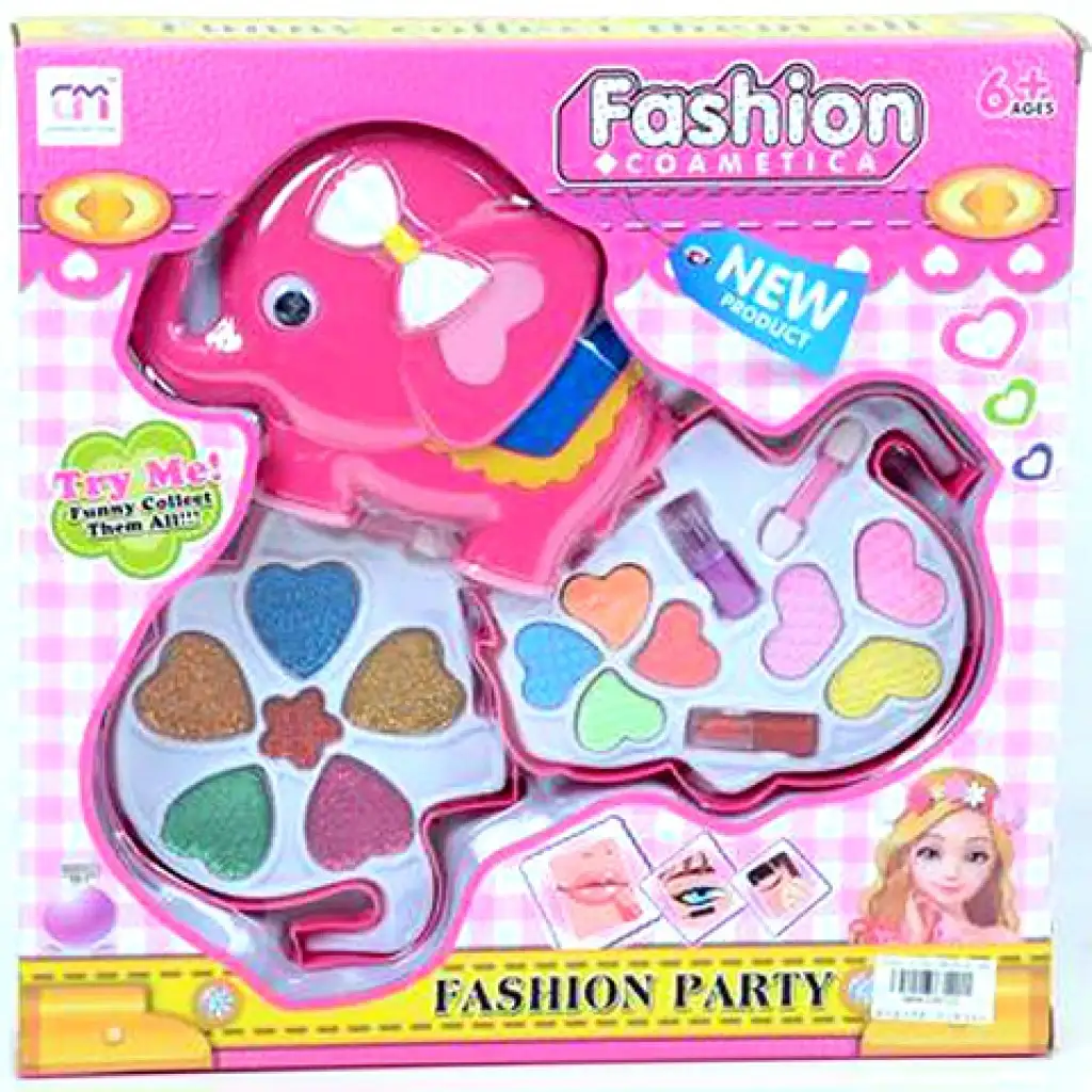 imagen de Set de maquillaje pequeño con elefantes 1