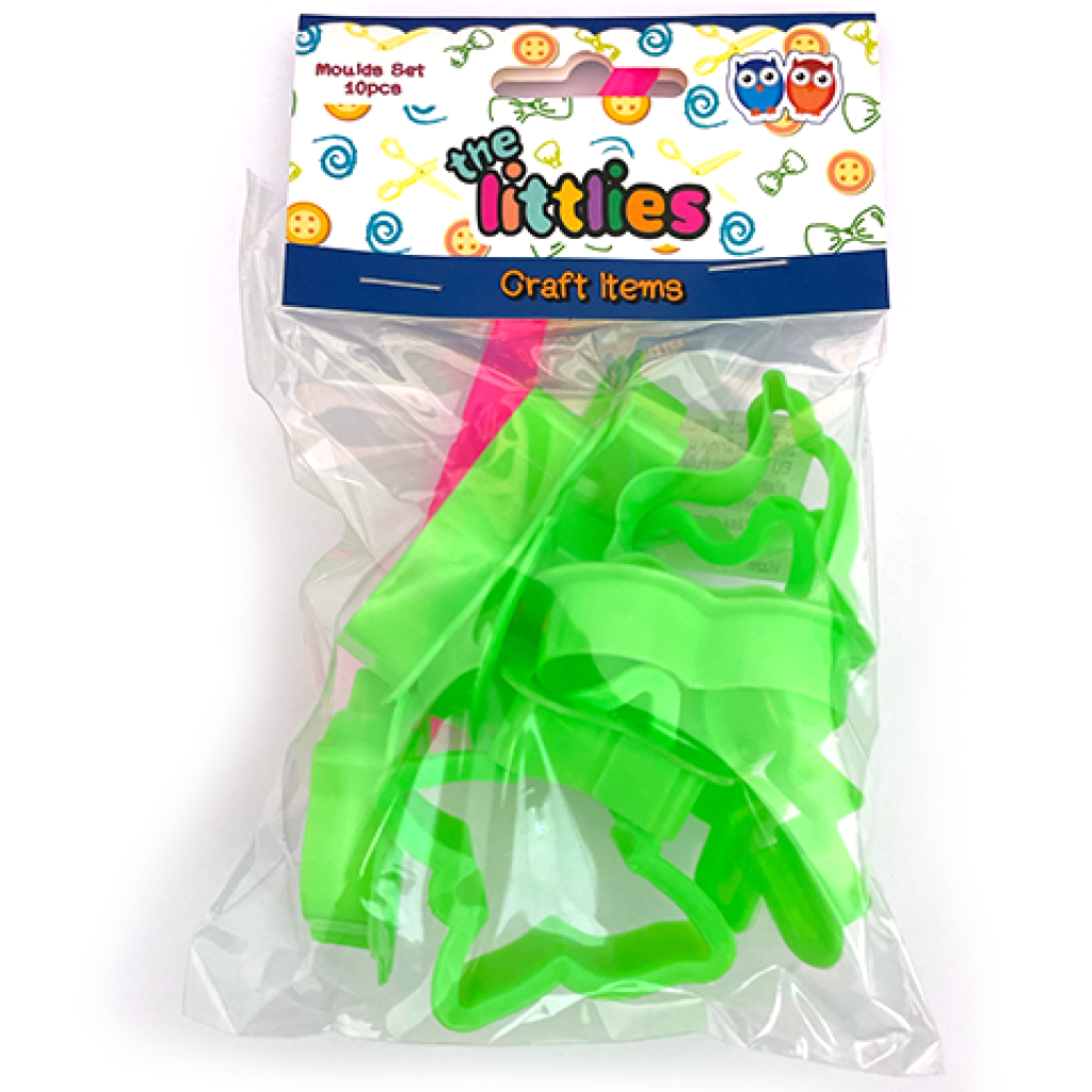 imagen de Set de moldes para plastilina 10 piezas 1