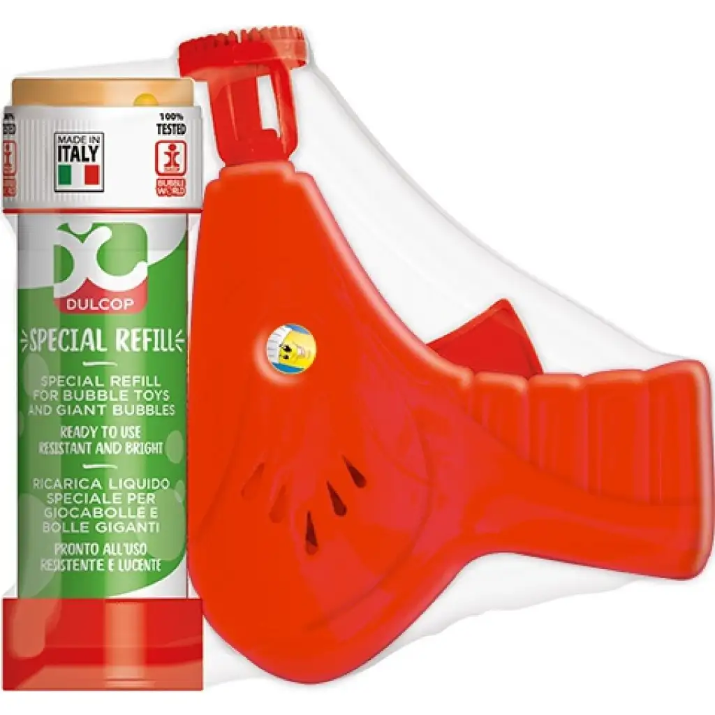 imagen de Set de pistola de burbujas 60ml con recarga de regalo 1