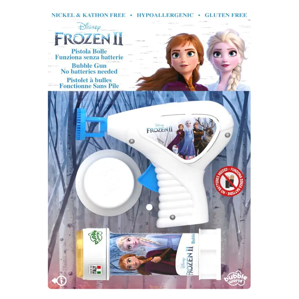 imagen de Set de pistola de burbujas Frozen 2 1