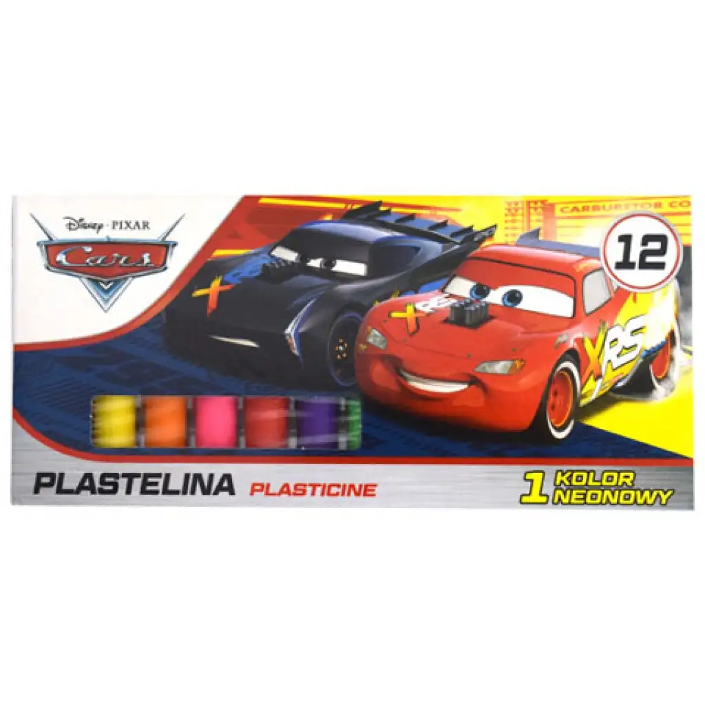 imagen de Set de plastilina de Cars 3 12 piezas 1