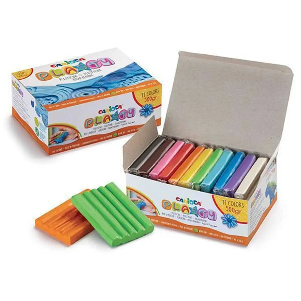 imagen de Set de plastilina modeladora de colores de 11 piezas - Carioca 1