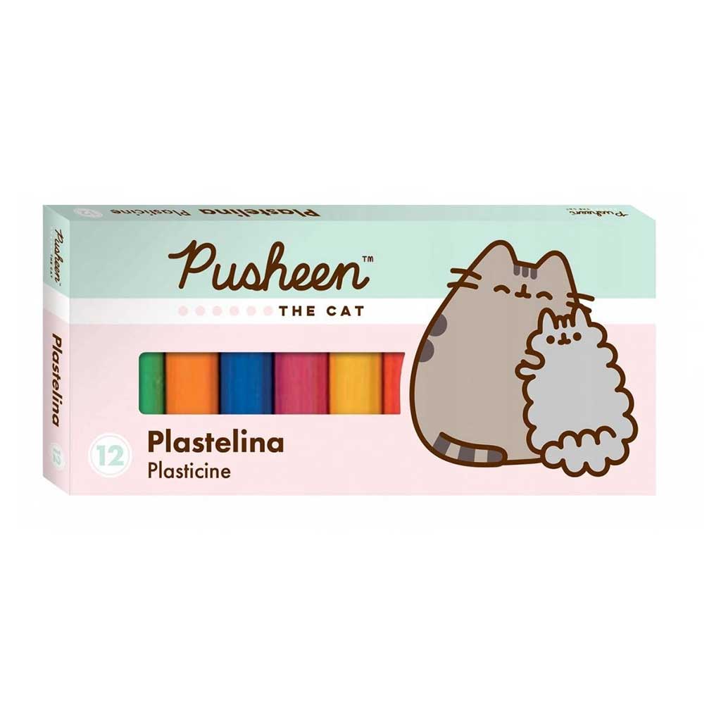 imagen de Set de plastilina Pusheen de 12 piezas 1