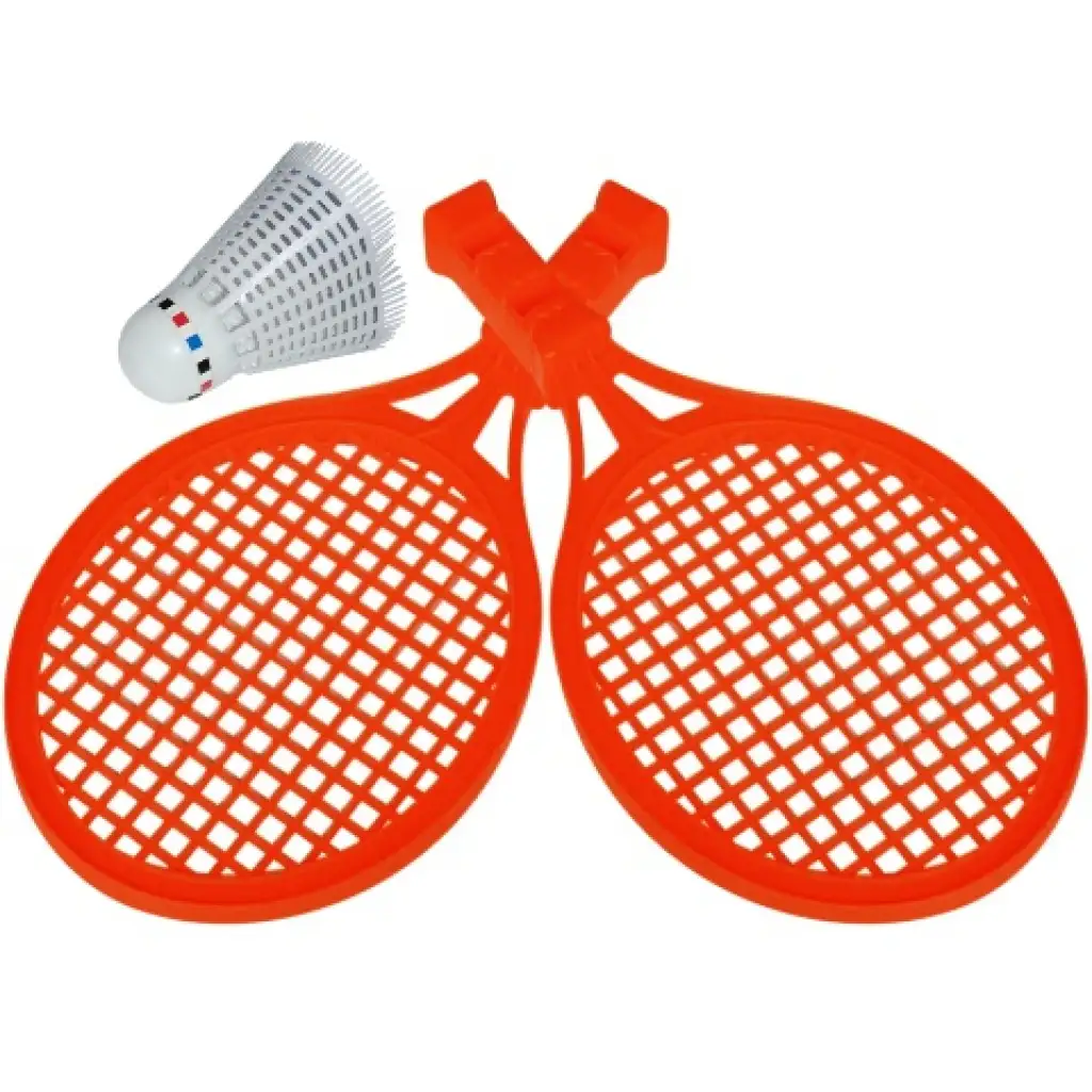 imagen de Set de raquetas de bádminton portátil con volante en varias versiones 3