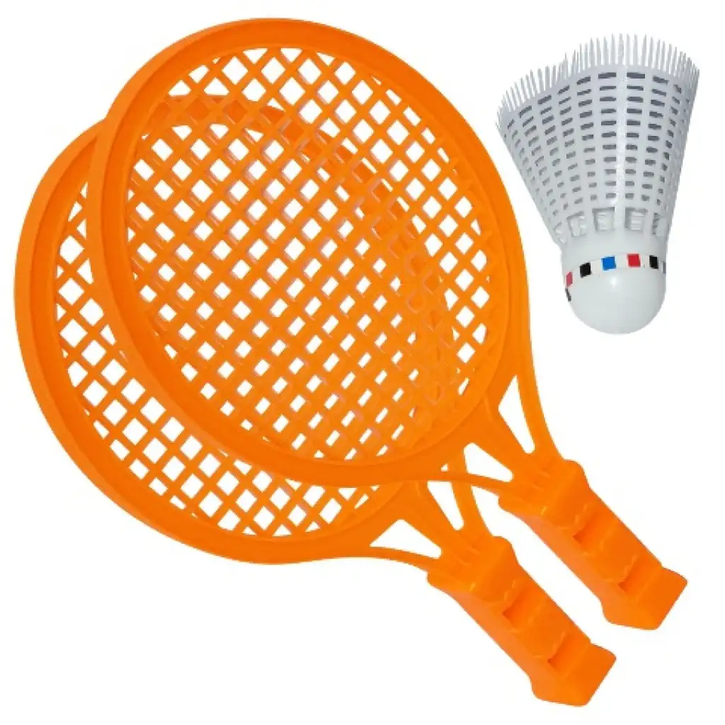 imagen de Set de raquetas de bádminton portátil con volante en varias versiones 1