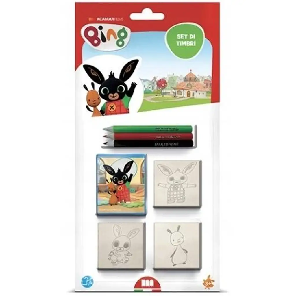 imagen de Set de sellos Bing con lápices - Multiprint 1