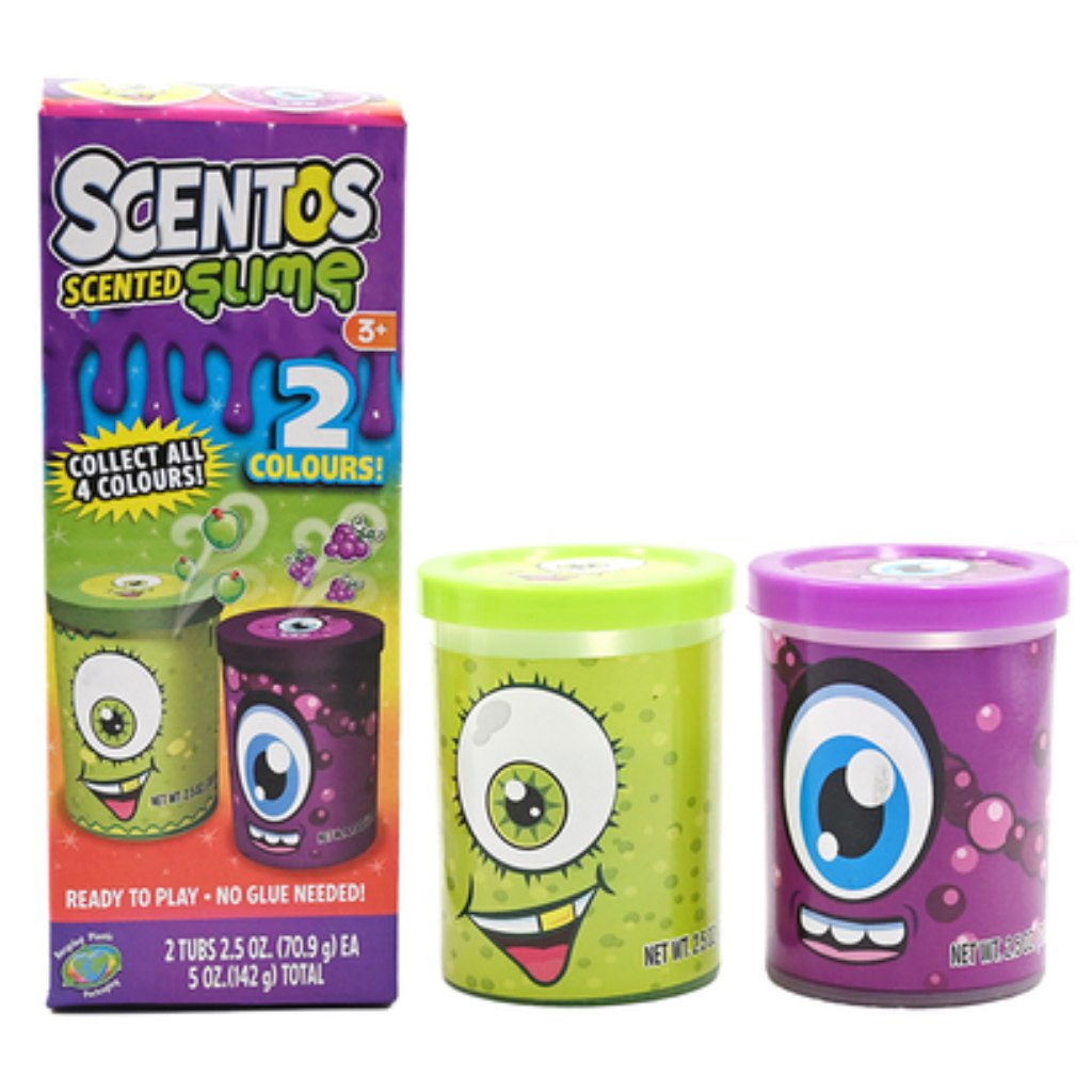 imagen de Set de slime aromático Scentos de 2 piezas en varias versiones 1