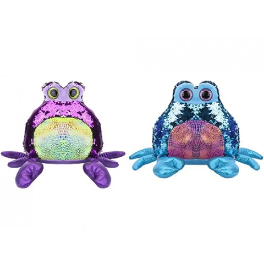 imagen de Shimmeez: Figura de peluche Simiflitter de cangrejo de 18 cm en tres versiones 1