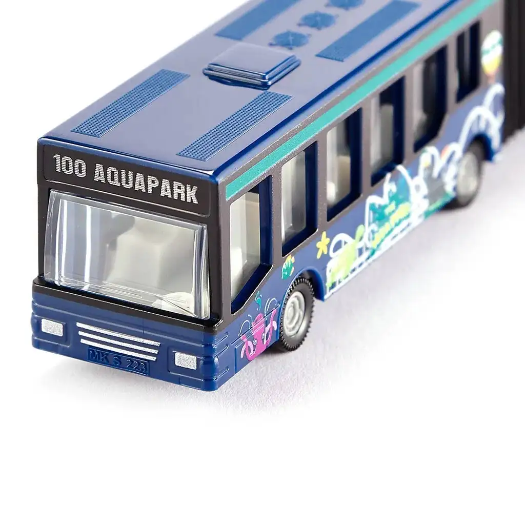 imagen de SIKU Autobús articulado urbano azul 1/55 2