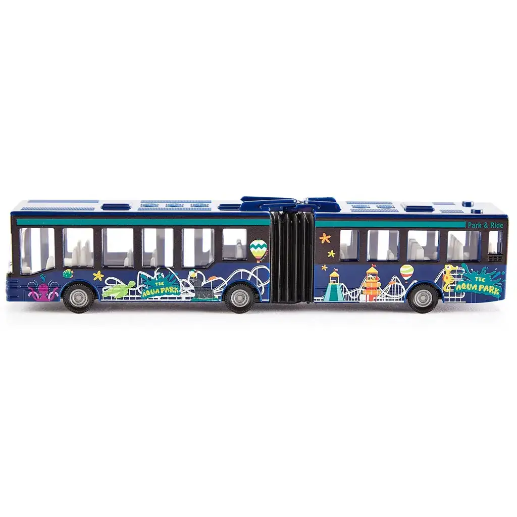 imagen de SIKU Autobús articulado urbano azul 1/55 1