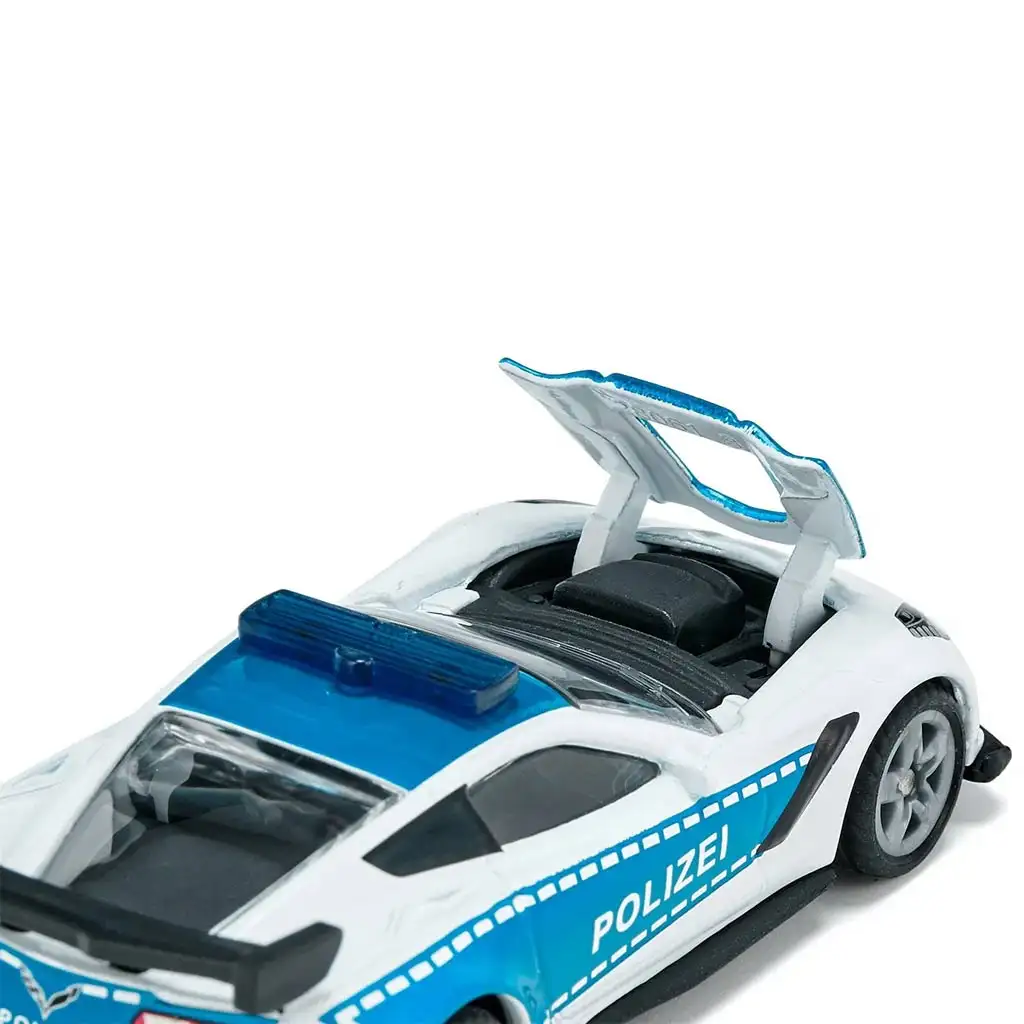 imagen de SIKU Chevrolet Corvette ZR1 coche de policía en miniatura 1/64 3