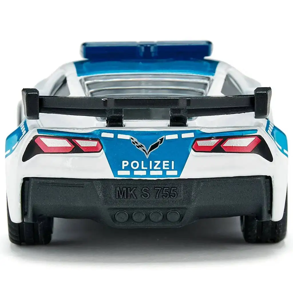 imagen de SIKU Chevrolet Corvette ZR1 coche de policía en miniatura 1/64 4