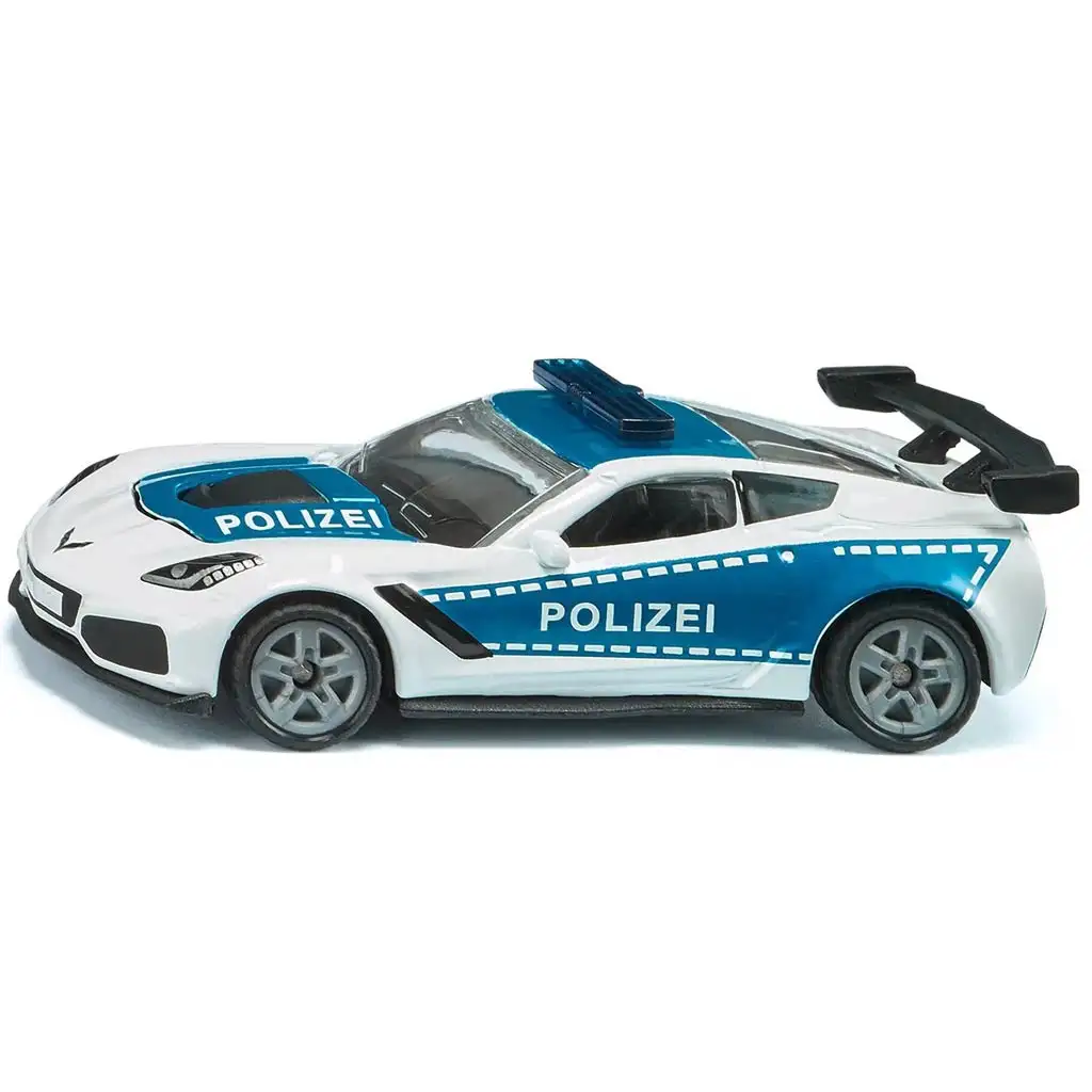 imagen de SIKU Chevrolet Corvette ZR1 coche de policía en miniatura 1/64 1