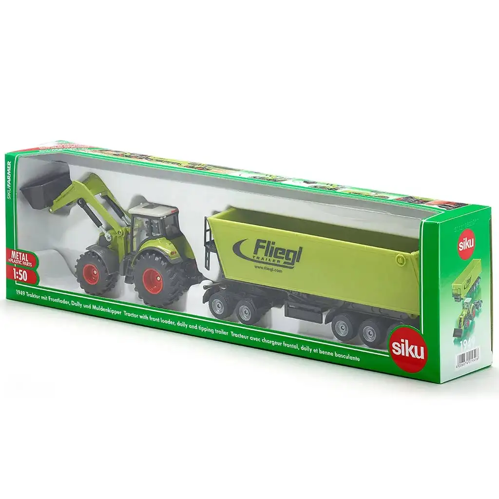 imagen de SIKU Claas tractor con pala 1/50 2