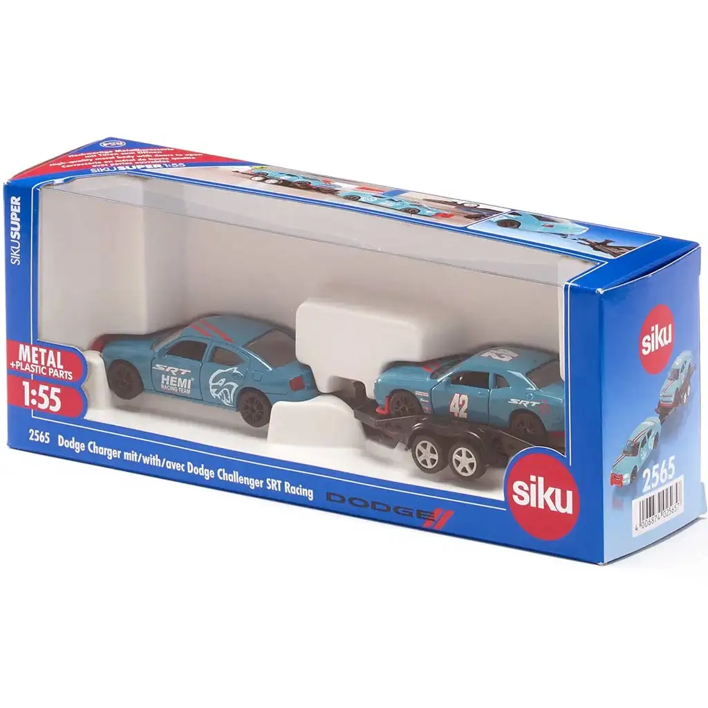 imagen de SIKU Dodge Charger + Dodge Challenger SRT Racing set de coches de dos piezas 1/55 5