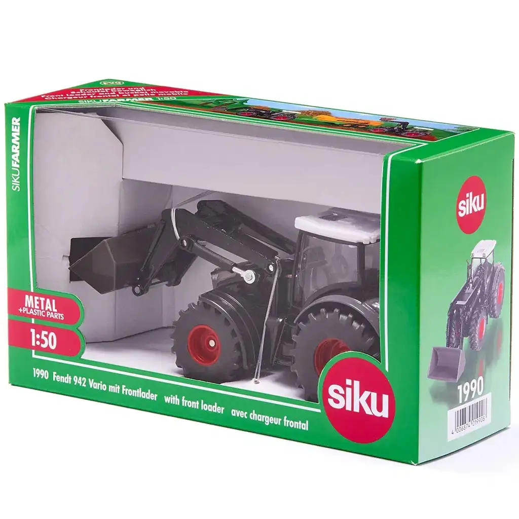 imagen de SIKU Fendt 942 Vario tractor con pala cargadora 1/50 5