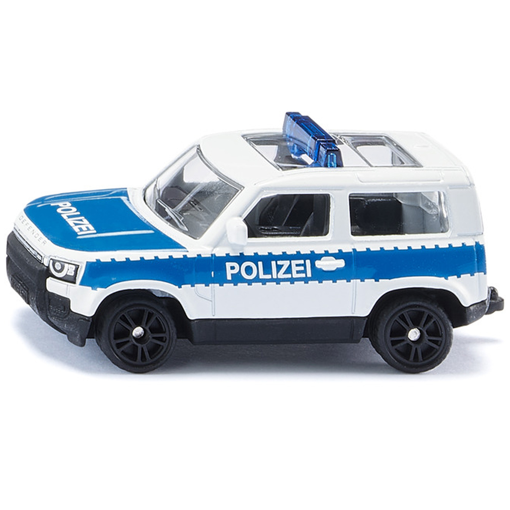 imagen de SIKU Land Rover Defender Policía todoterreno coche pequeño 1/55 1