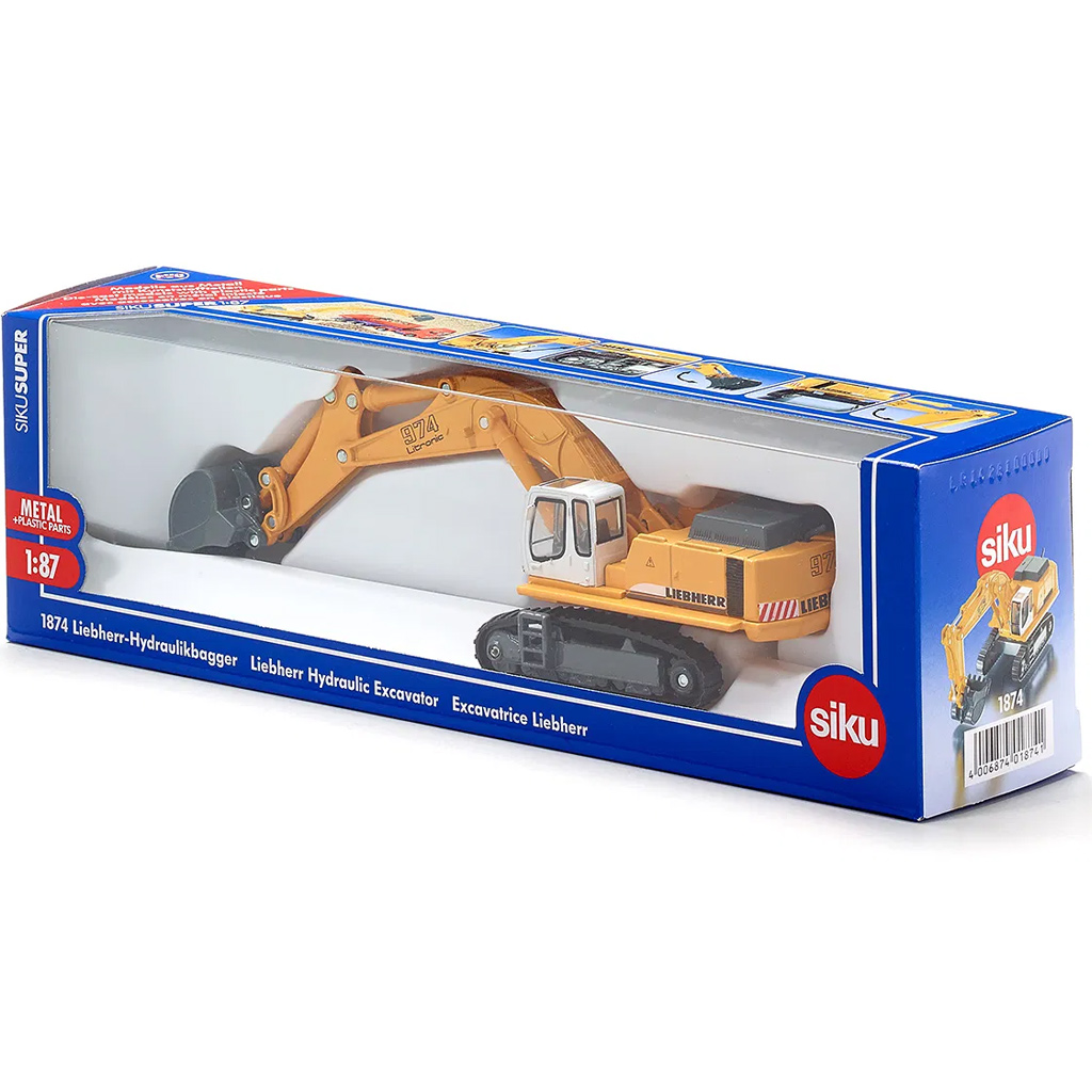 imagen de Siku Liebherr excavadora hidráulica 1/87 4