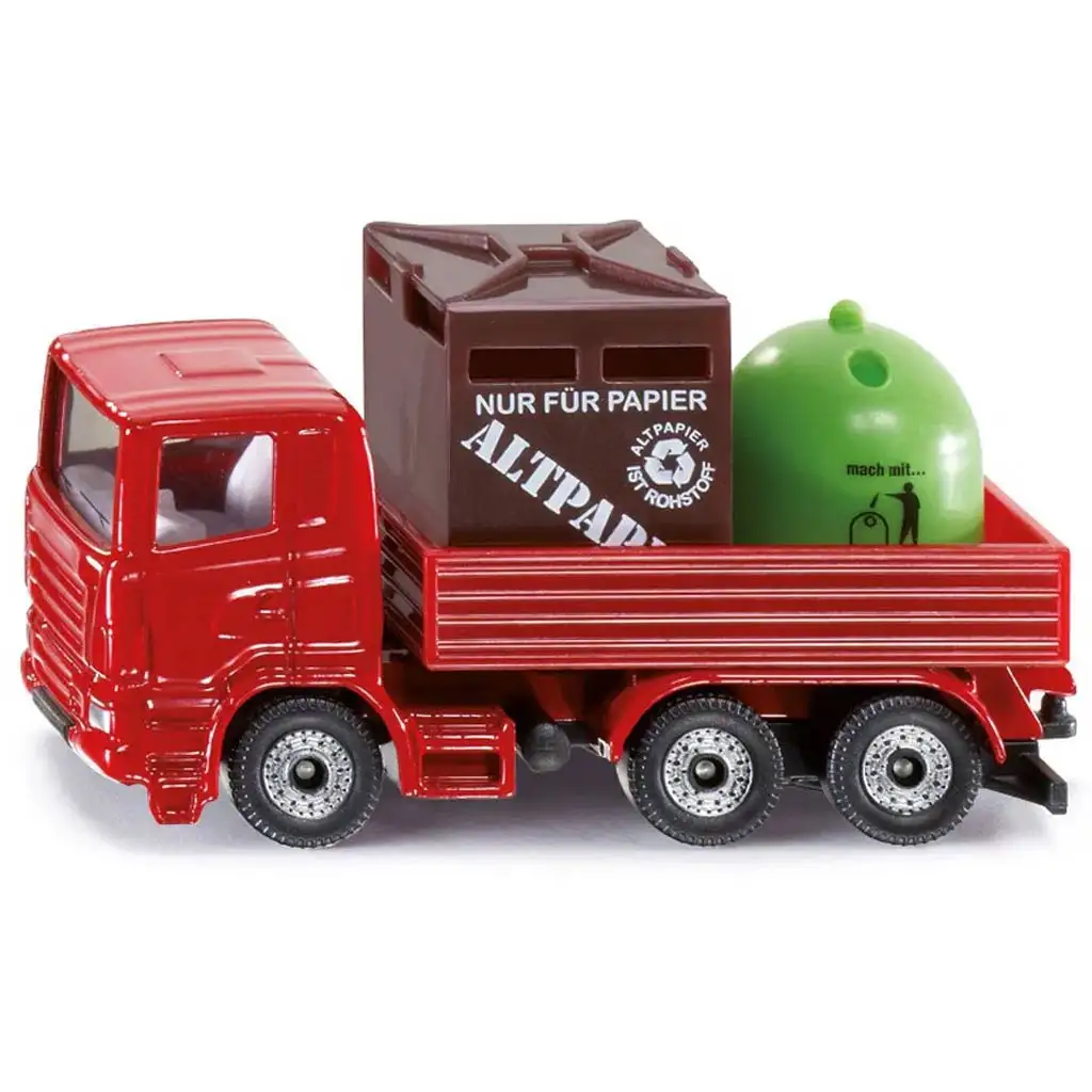 imagen de SIKU Scania camión de basura selectiva 1/87 1