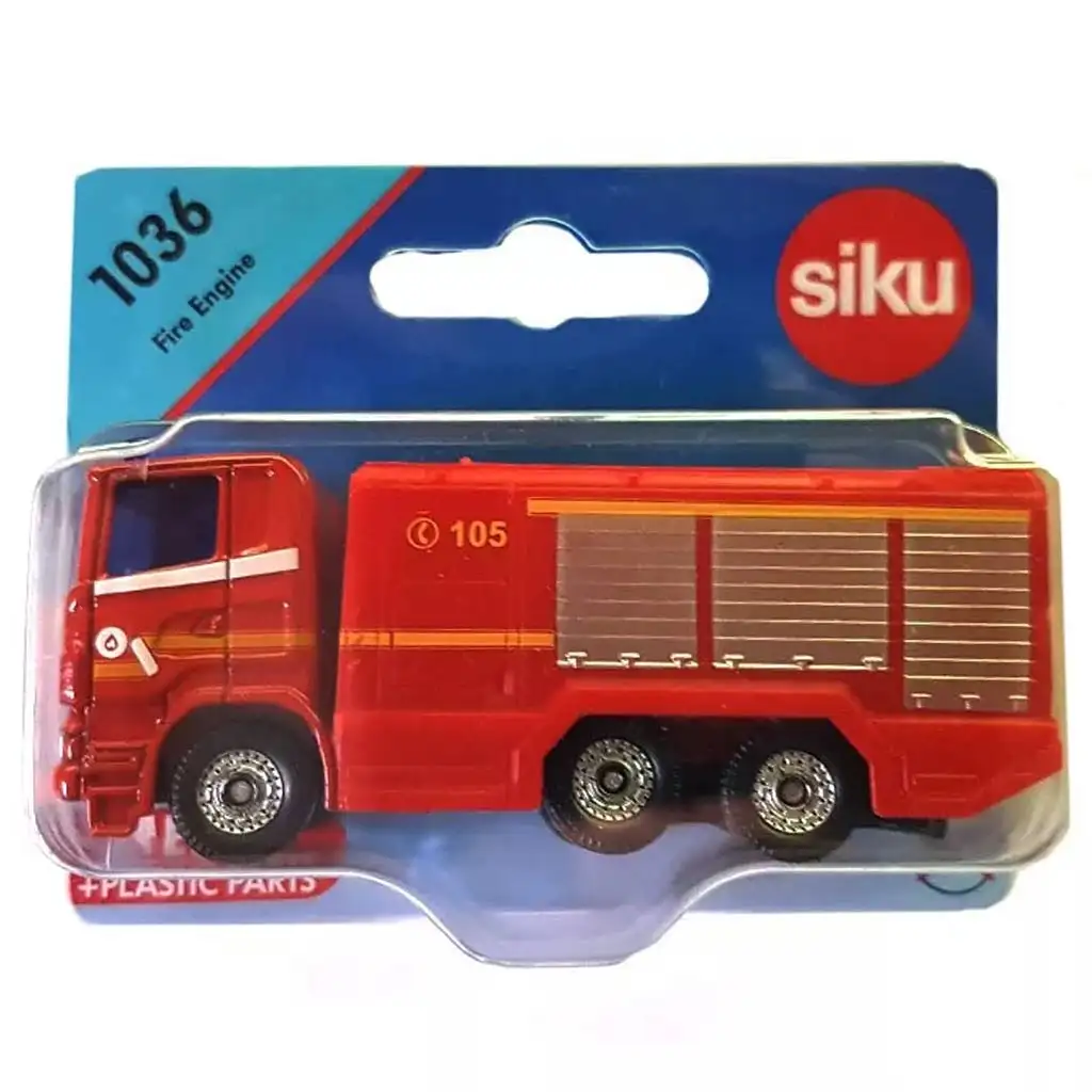 imagen de SIKU Scania camión de bomberos húngaro 1/87 3