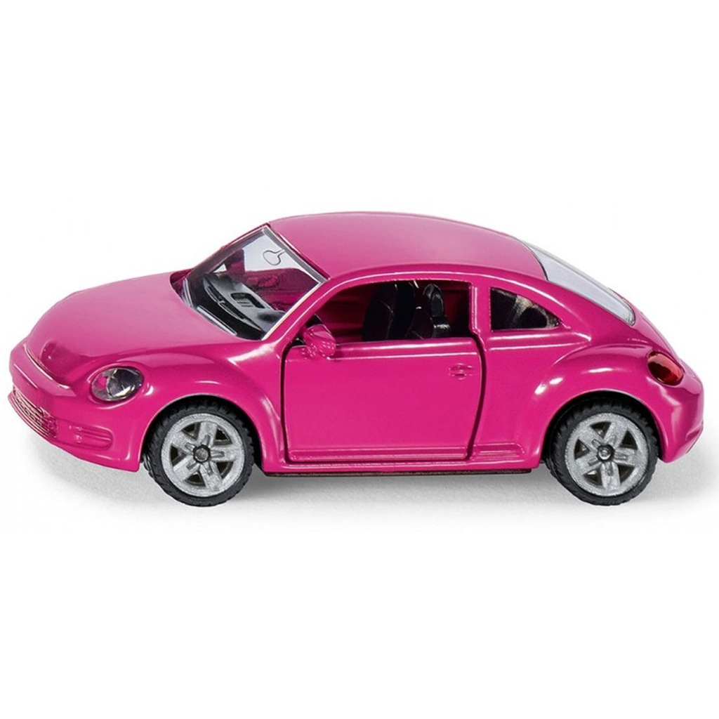 imagen de SIKU Volkswagen Beetle cochecito rosa 1/87 1