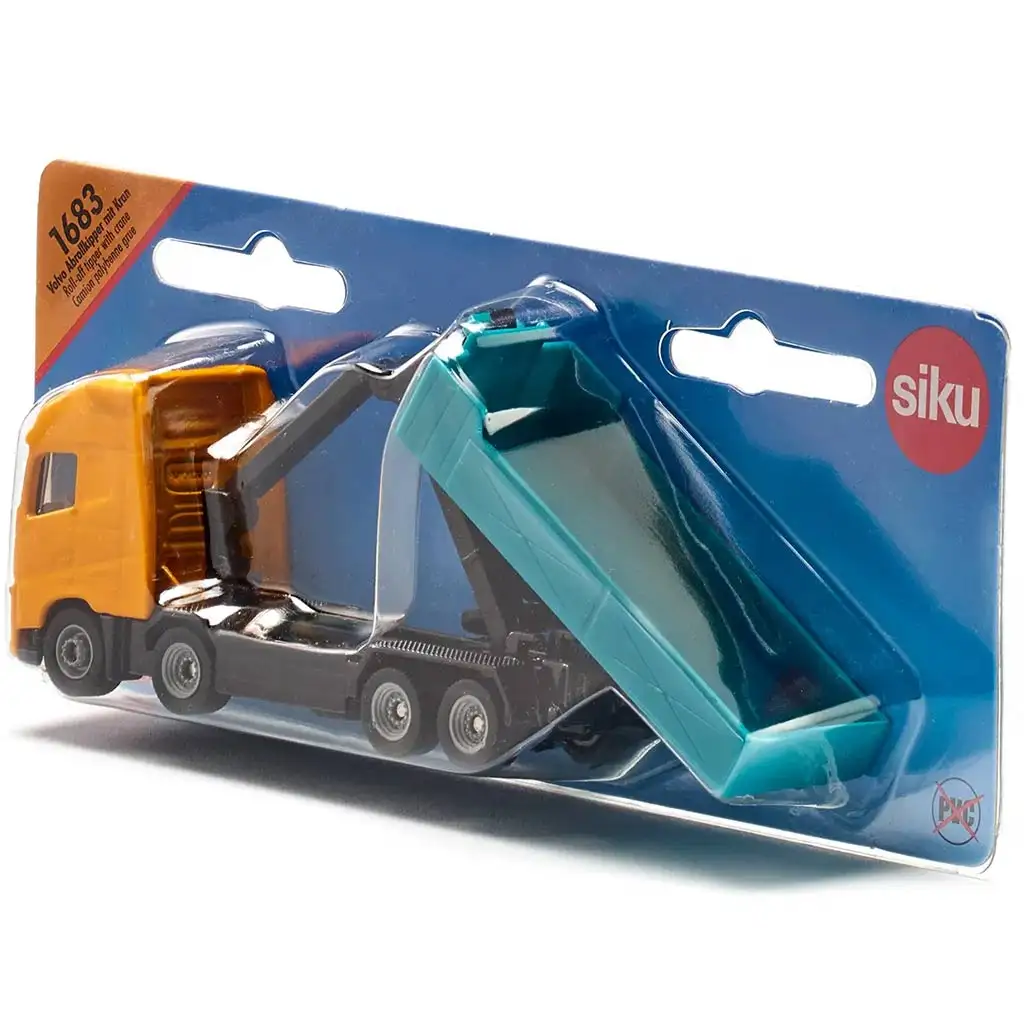 imagen de SIKU Volvo volquete con grúa 1/87 3