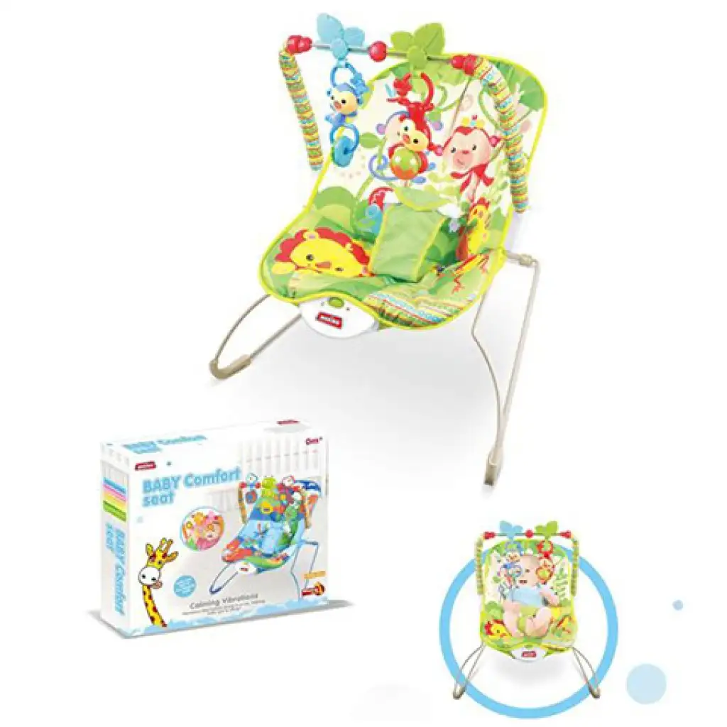 imagen de Silla de descanso vibrante con diseño de animales 2