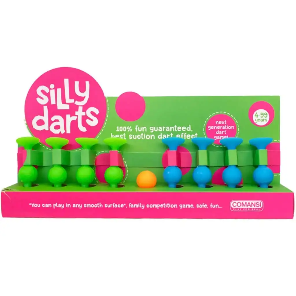 imagen de Silly Darts: Juego de puntería con dardos adhesivos 1
