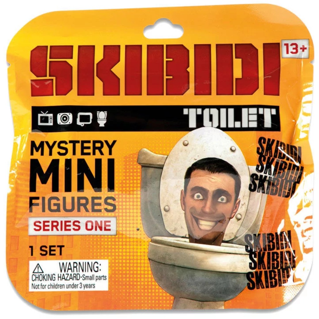 imagen de Skibidi Toilet WC sorpresa minifigura set 1ud 1