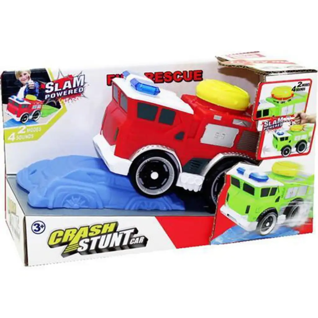 imagen de Slam Power coche de bomberos rojo con sonido 1