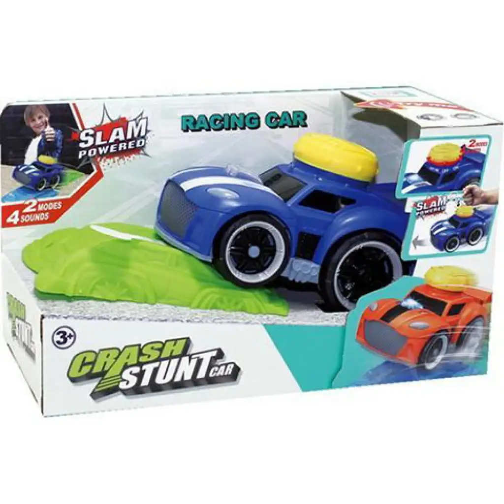 imagen de Slam Power coche de carreras azul con sonido 1