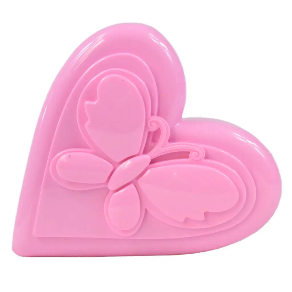 imagen de S&Lí Cosmetics: Paleta de maquillaje y uñas premium en caja con forma de corazón de tres niveles 2