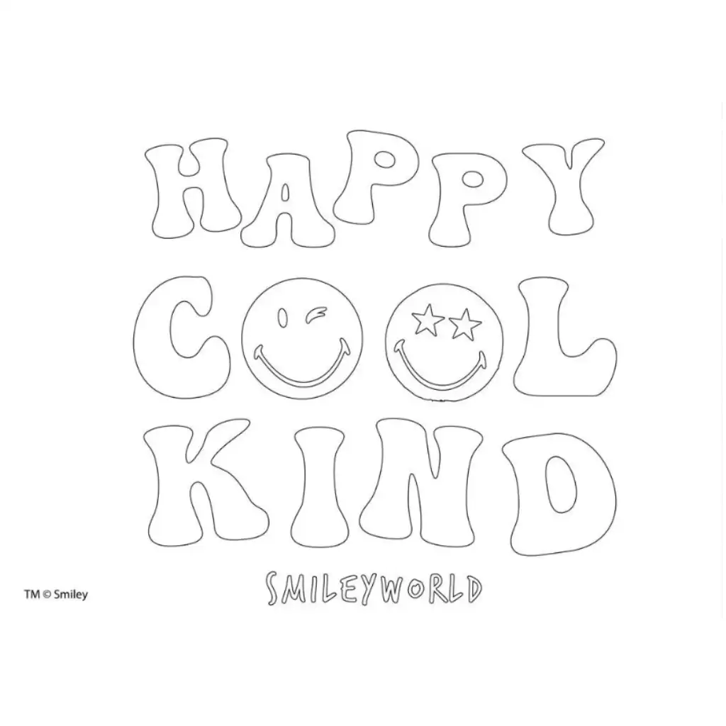 imagen de Smiley cuaderno de bocetos creativo para colorear con plantilla y pegatinas en varias versiones 4
