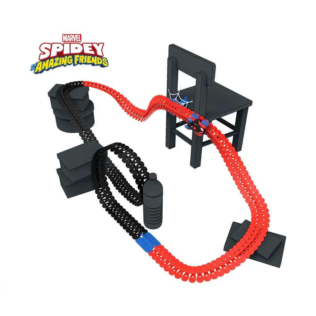 imagen de Smoby Spidey FleXtreme Miles Morales set de pista de carreras - Simba Toys 2
