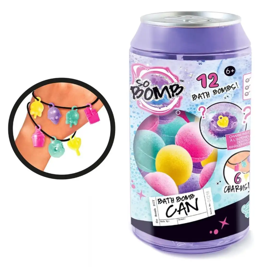 imagen de So Bomb: Bola de baño en caja de bebida en varias versiones 5