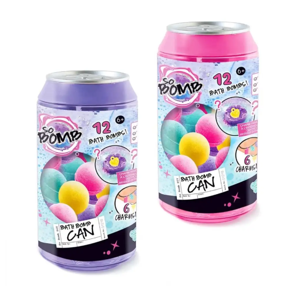 imagen de So Bomb: Bola de baño en caja de bebida en varias versiones 1