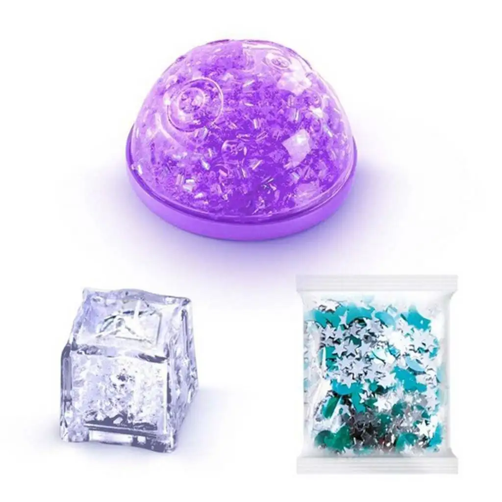 imagen de So Slime slime cósmico iluminado por LED en varias versiones 4