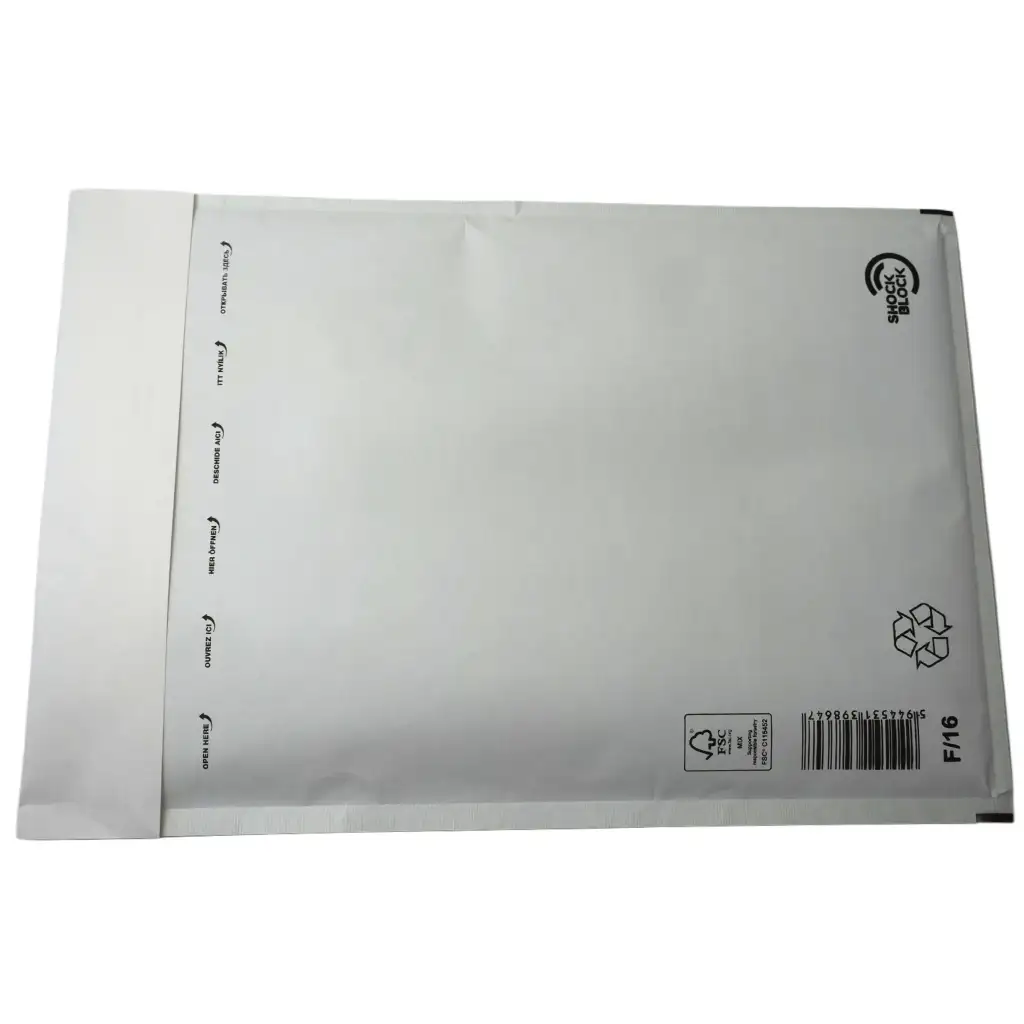 imagen de Sobre de burbujas 16-F 220x335mm 1ud 1