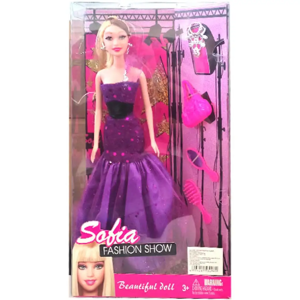 imagen de Sofía Fashion Show Muñeca de viaje con ropa extra y maleta en 2 versiones 2